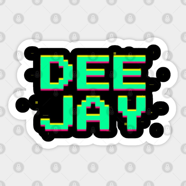 Dee Jay Sticker by High Altitude